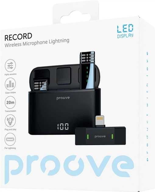 Мікрофон Proove Record Wireless Microphone Lightning