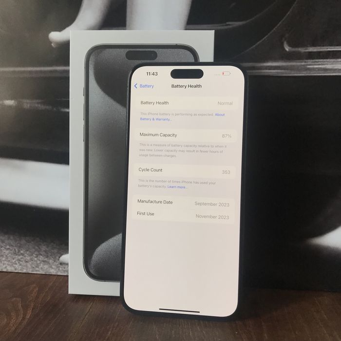 iPhone 15 Pro Max 512 Gb Black Titanium