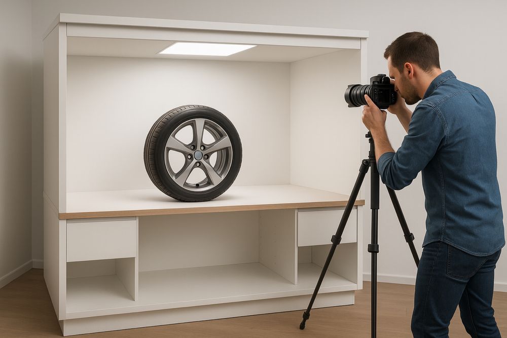 Komora bezcieniowa, zestaw do zdjęć produktowych, WAW