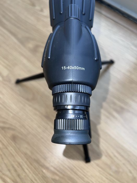 Telescopio 15-40x50 otimo para observar passaros, lua, etc….