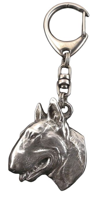 Bulterier brelok w pudełku Art-Dog