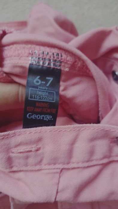 Kombinezon różowy dziewczęcy