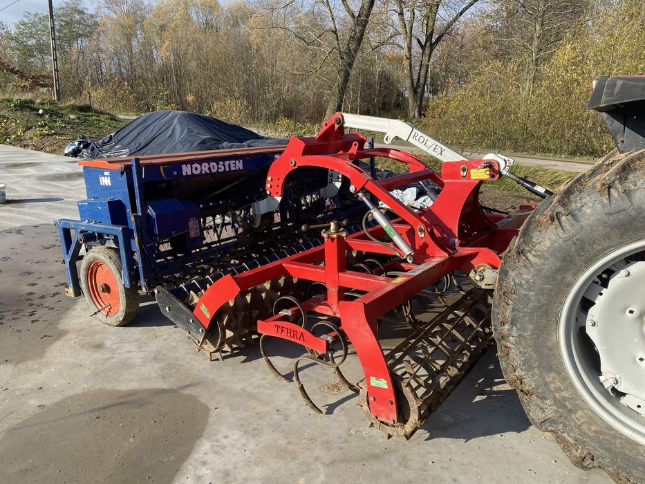 Agregat uprawowo siewny Rolex / Nordsten 3m