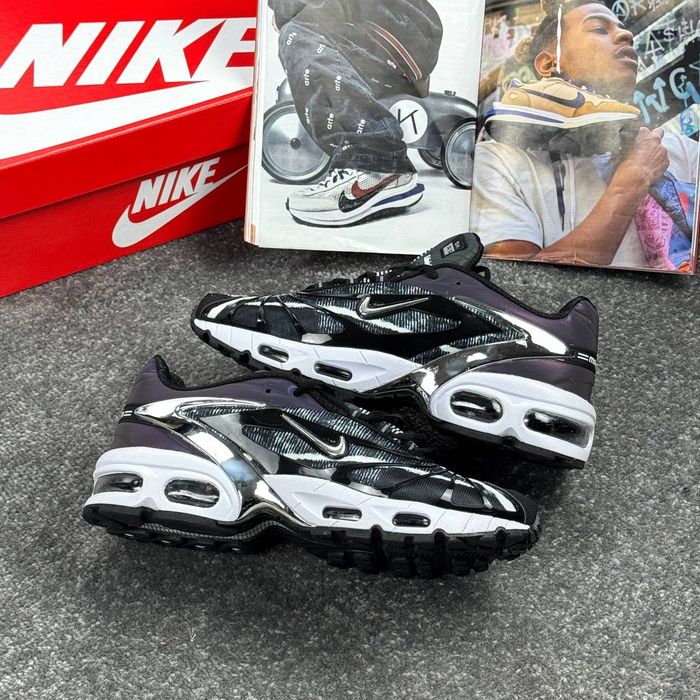 ТОП! Nike Air Max Skepta Tailwind Black White 40 - 45 найк скепта