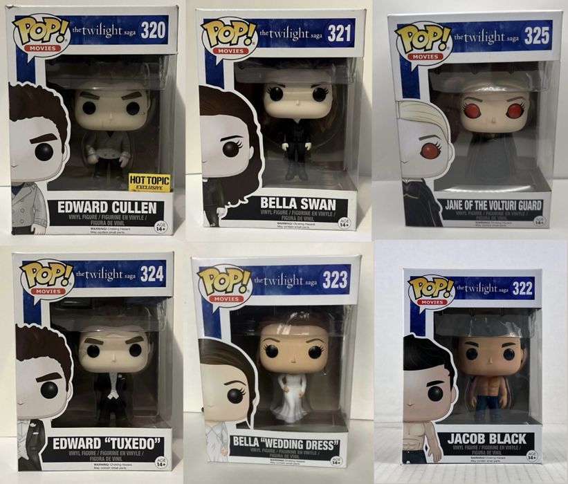 Оригінальні рідкісні фігурки Funko Pop! Twilight Сутінки Белла Едвард
