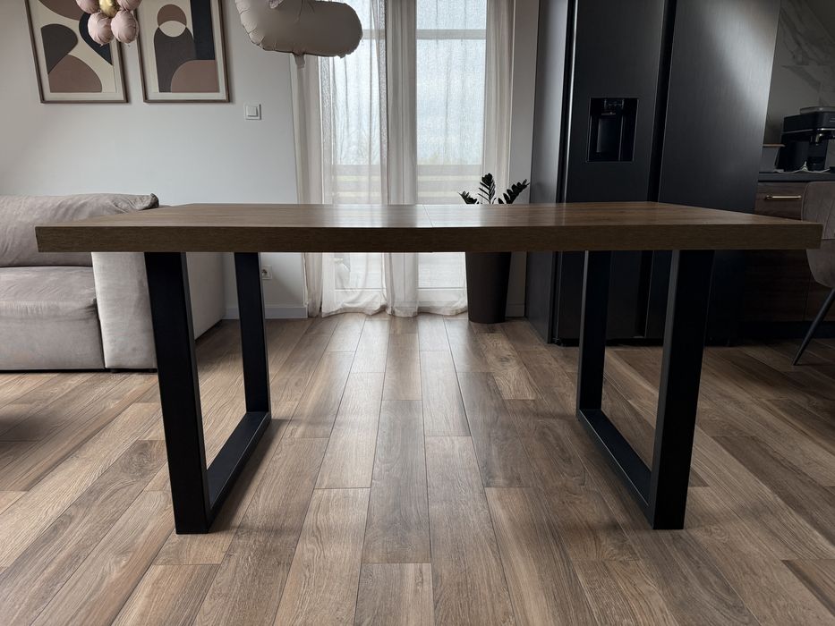 Stół rozkładany prostokątny - Dąb Lefkas 160 - 260 cm  solidny