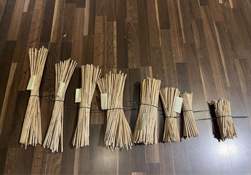 Zestaw 20 szt 40 cm i 20 szt 20 cm paliki