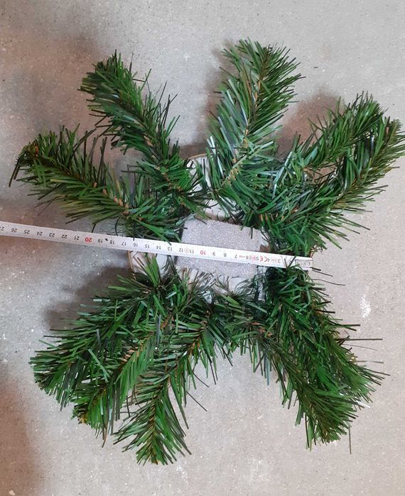 Donicza zalewana z gąbką do stroika