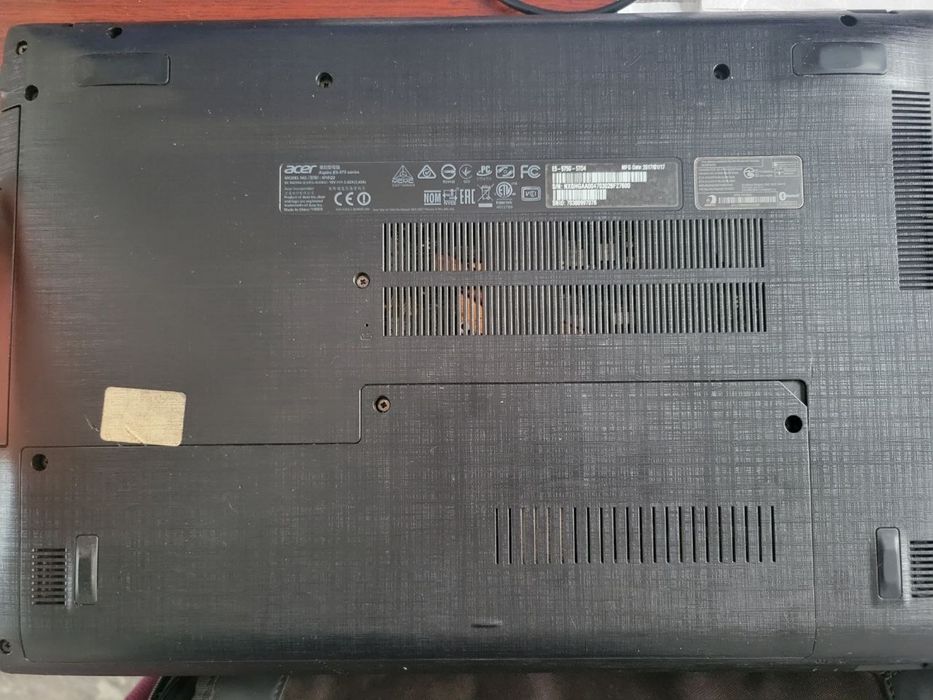Ноутбук Acer aspire E5-575 series  айсер асер ОЗУ:16гб SSD HDD