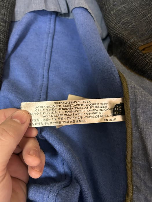 піджак Massimo Dutti