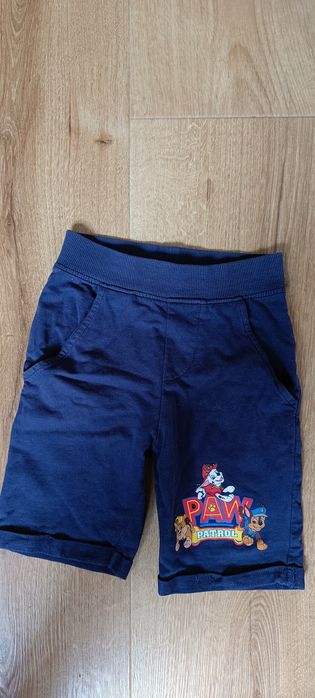 Spodenki krótkie chłopięce psi patrol 98