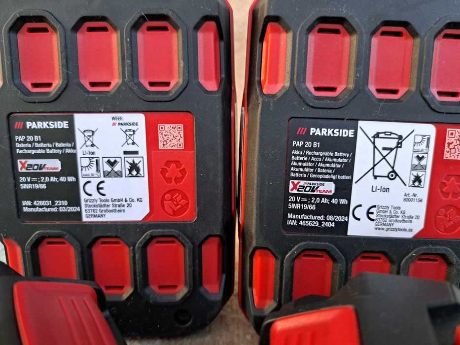 PARKSIDE Акумулятор батарея 20 вольт. 2ампера