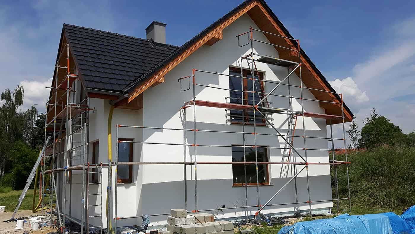 DOCIEPLENIA BUDYNKÓW, Malowanie elewacji. MATERIAŁY + Robocizna 190zł  Będzin Ksawera • OLX.pl
