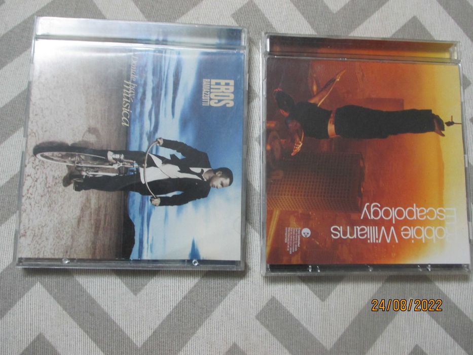 2 cds - Eros Ramazzotti e Robbie Williams