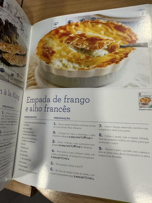 Livro receitas Bimby As 150 melhores receitas de 2011