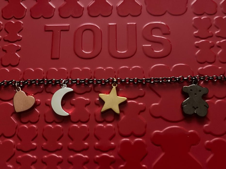 Tous Sweet Dolls naszyjnik z ciemnego srebra