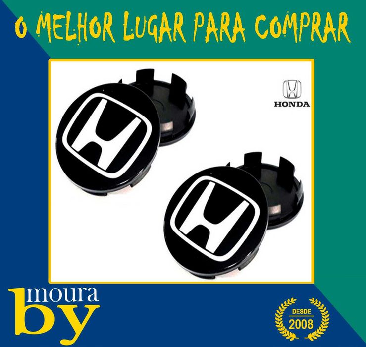 Centros de Roda Honda Emblemas traseiros dianteiros de volante