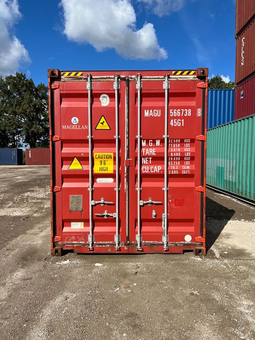 Kontener morski magazynowy 40 DV/HC 12 metrowy, używany + transport
