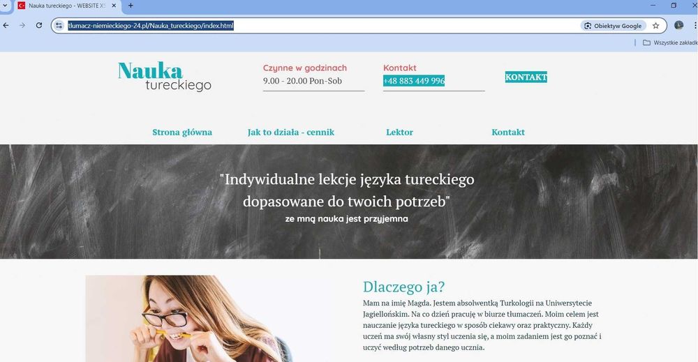 Korepetycje - Turecki online