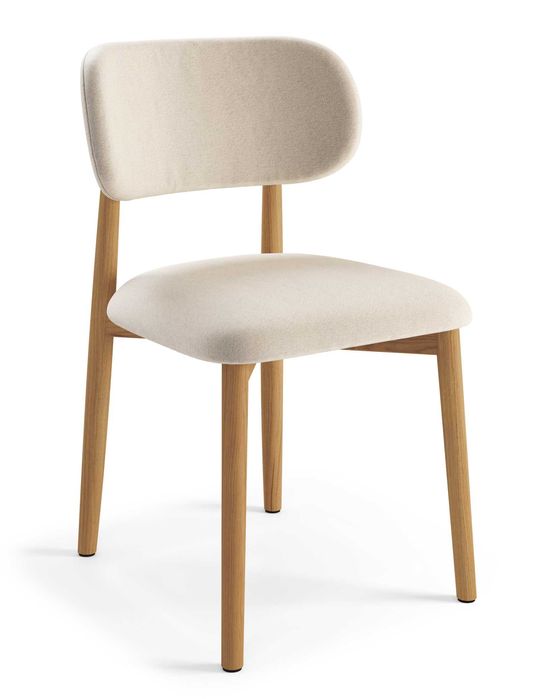 KRZESŁO Krzesła ALMO 5 Kolorów Beżowe DREWNIANE DO Salonu Jadalni