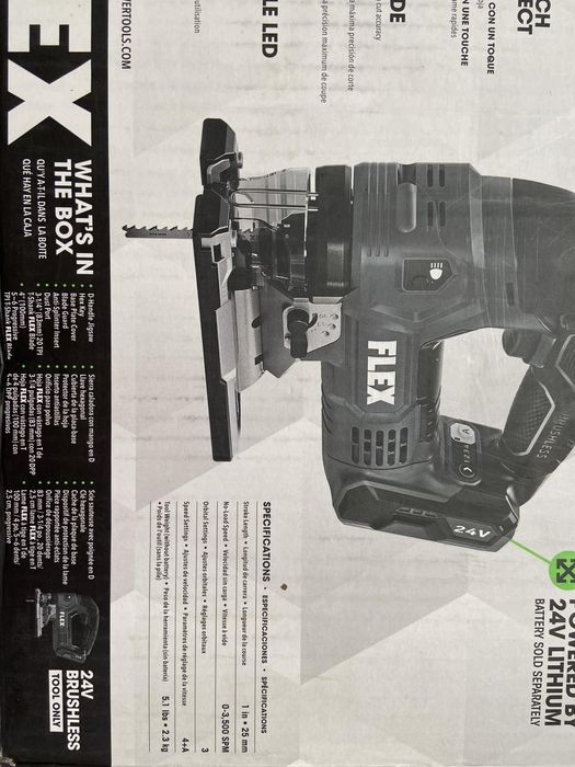 FLEX 24v FX2231 Jig Saw лобзик