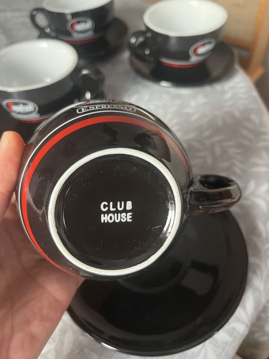 Чашка і блюдце Club house