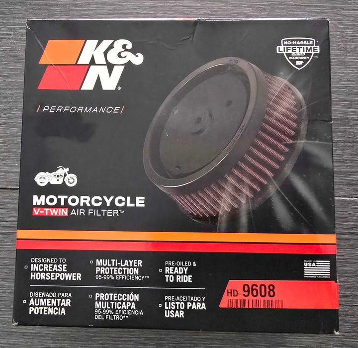 Filtro Ar Harley K&N  HD-9608