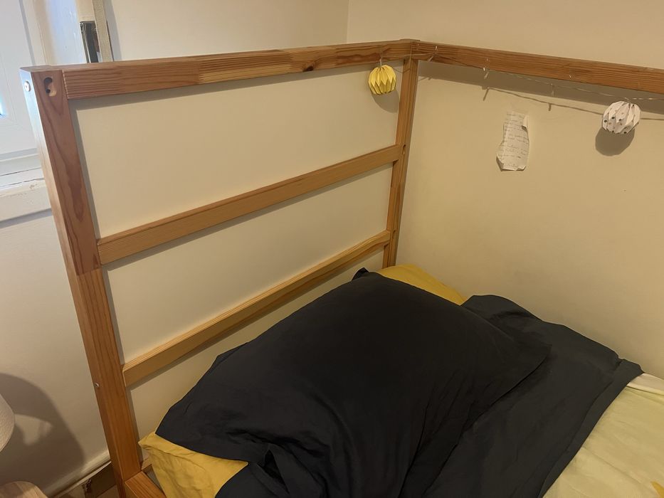 Cama solteiro Kura 90x200 - 2 formatos possiveis