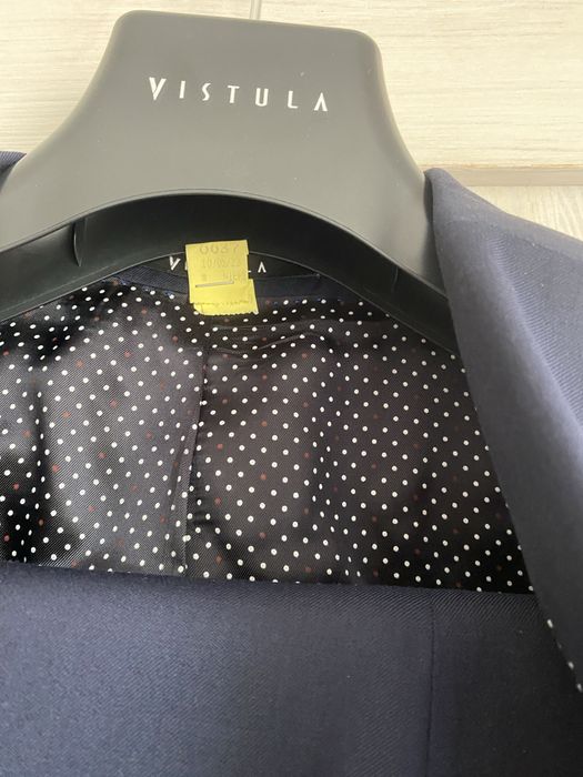 Studniówka Garnitur Vistula 188/82 slim taliowany 100% wełny