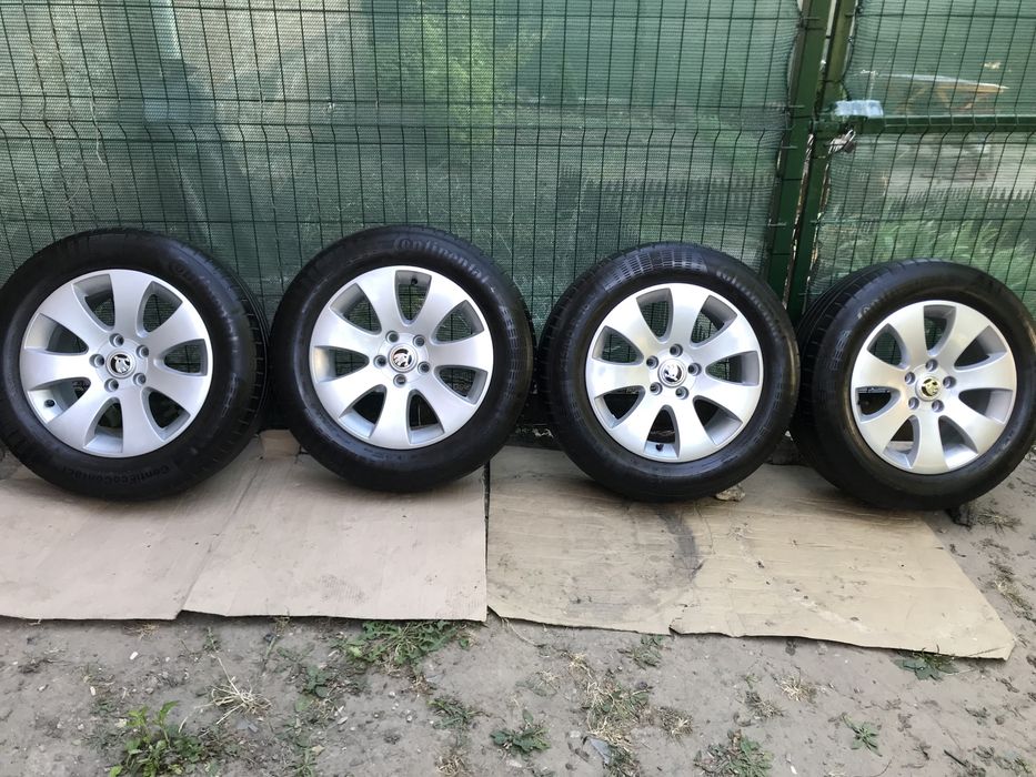 Оригинал диски резина Vag R16 5/112 Skoda SuperB,Octavia A5 A7 VW