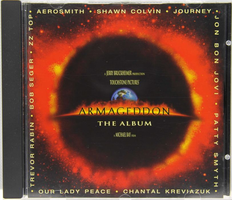 CD banda sonora do filme "Armageddon"
