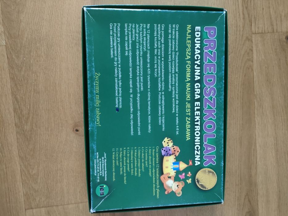 Przedszkolak Edukacyjna Gra Elektroniczna