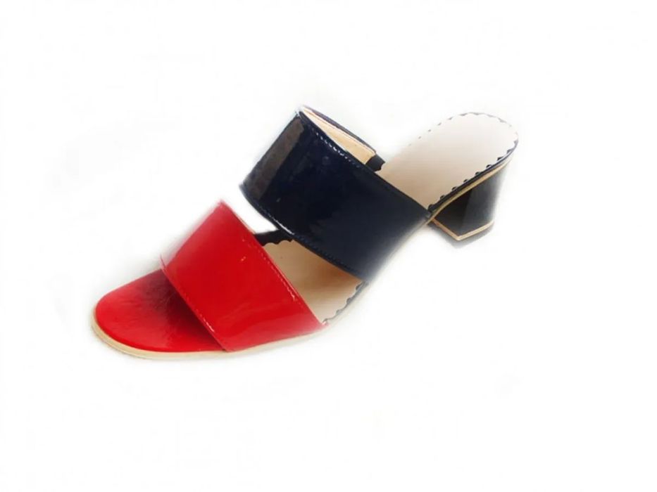 Klapki DAMSKIE 2 KOLORY OBCAS szerokie