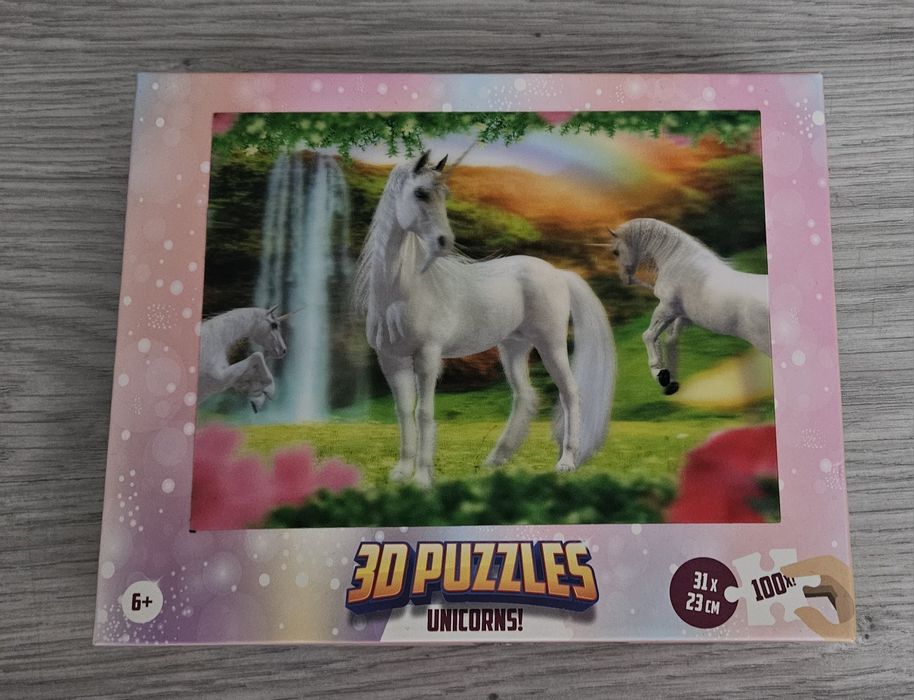 Puzzle 3D Konie !