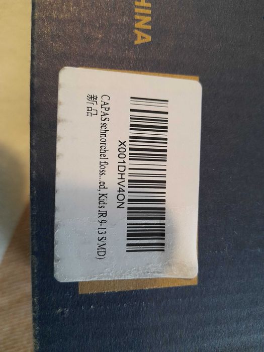 Płetwy Do Nurkowania Do SNORKELINGU dla Dzieci CAPAS JR 9-13 S/MD