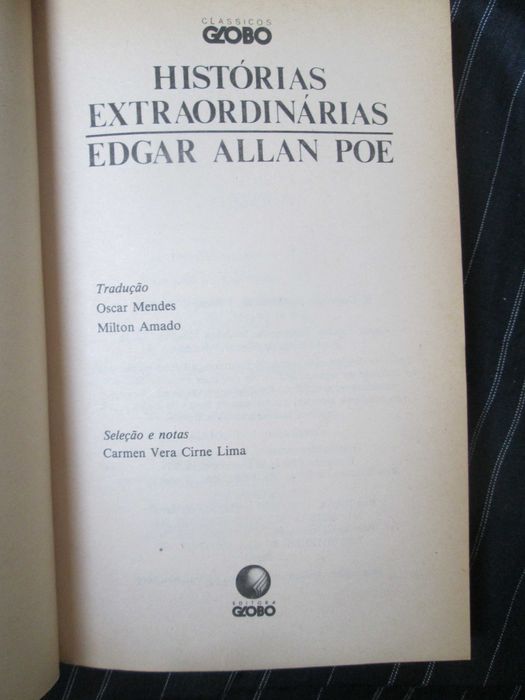 Histórias Extraordinárias, de Edgar Allan Poe