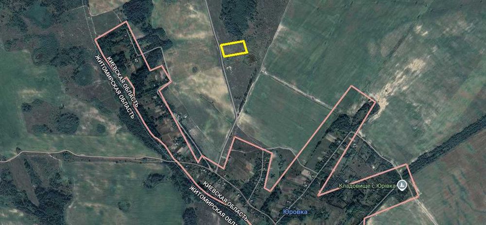 Продам участок 2 га, Юровка, Макаровский р-н, Собственник