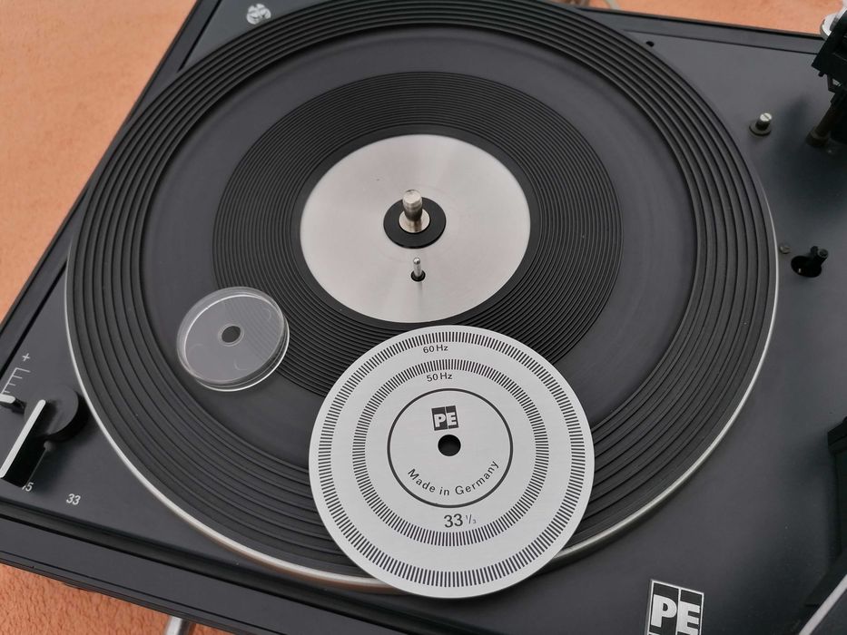 PERPETUUM EBNER PE 3010 VHS Gramofon Vintage 1972 Wkładka DUAL CDS 660