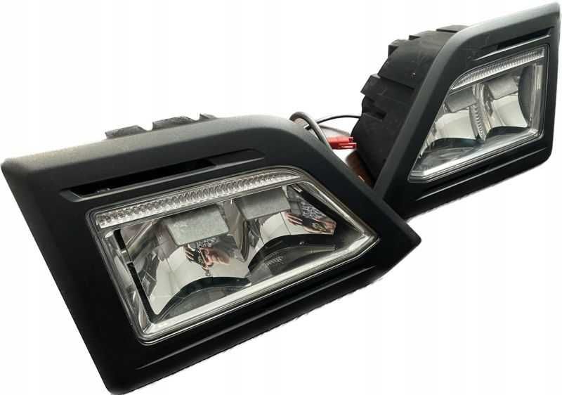 Komplet halogenów dachowych Scania R S P G Ngs Ngt ramka + garnek