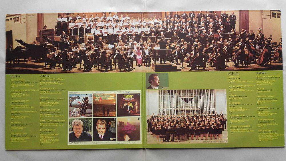 Utwory wielkich mistrzów, muzyka klasyczna, album 2 LP