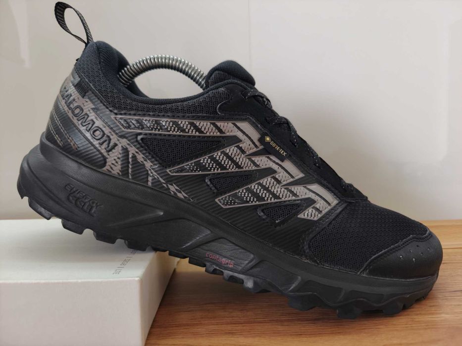Salomon Wander Gore-tex 42.5 / 27см Мужские оригинальные треккинговые кроссовки