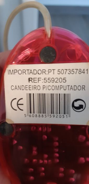 Candeeiro para computador