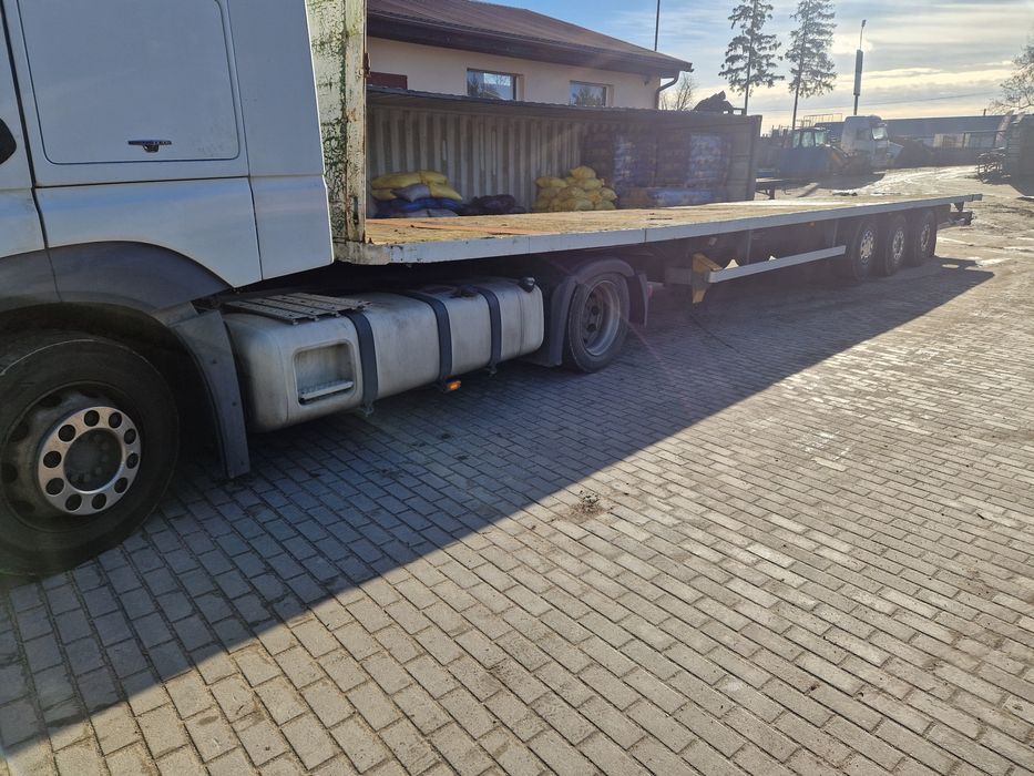 Naczepa Spier os podnoszona platforma zamiana