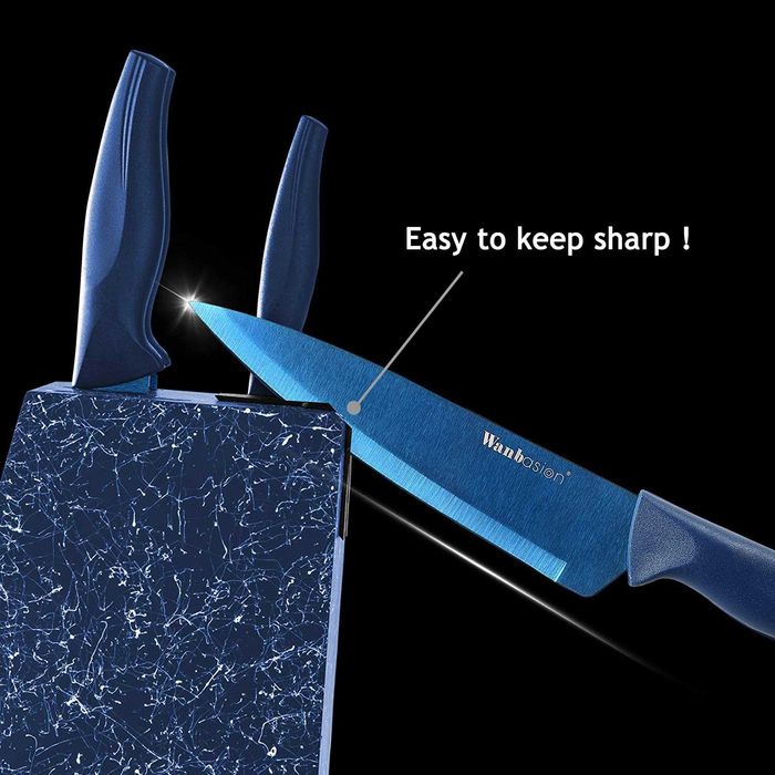 Conjunto de facas de cozinha profissional em aço inoxidável (NOVO)