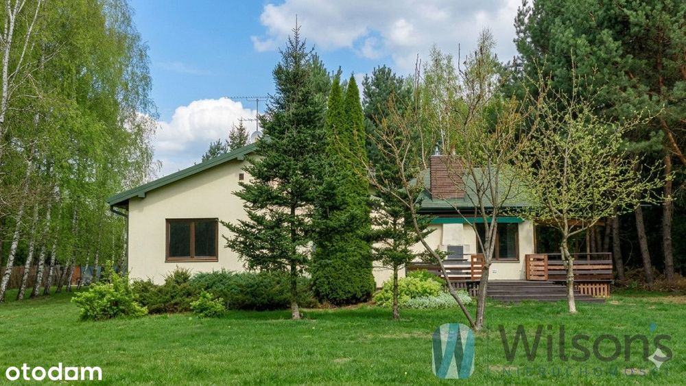 Parterowy dom 156 m na działce 9130m2