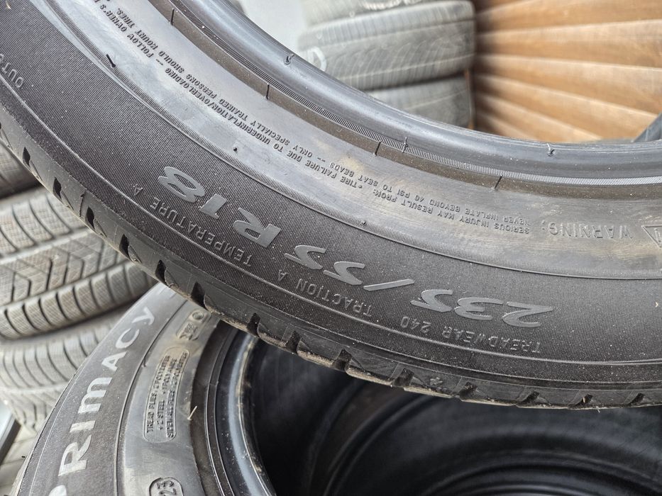 Opony letnie 235x55x18 Michelin
