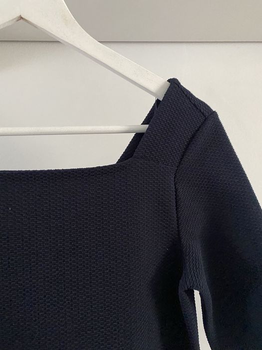 Granatowa sukienka s 36