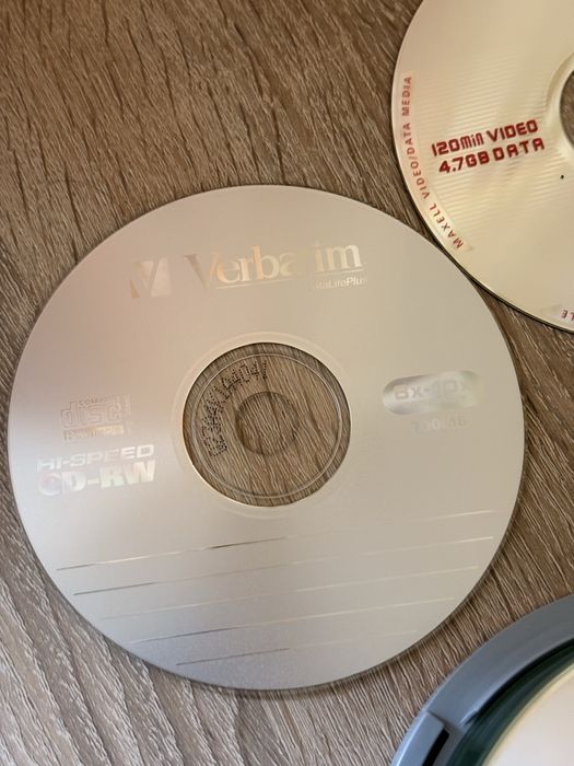Диски CD R Maxvell Verbatim + cd rw dvd rw