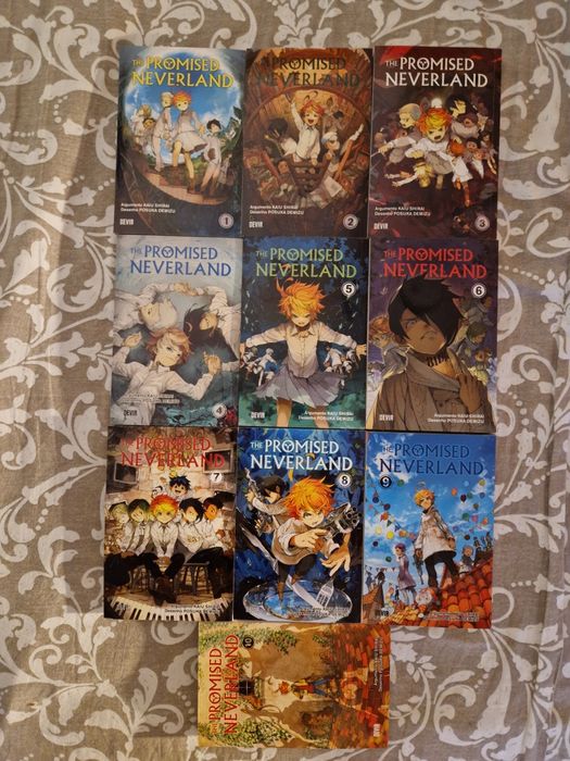 Manga de The Promised Neverland