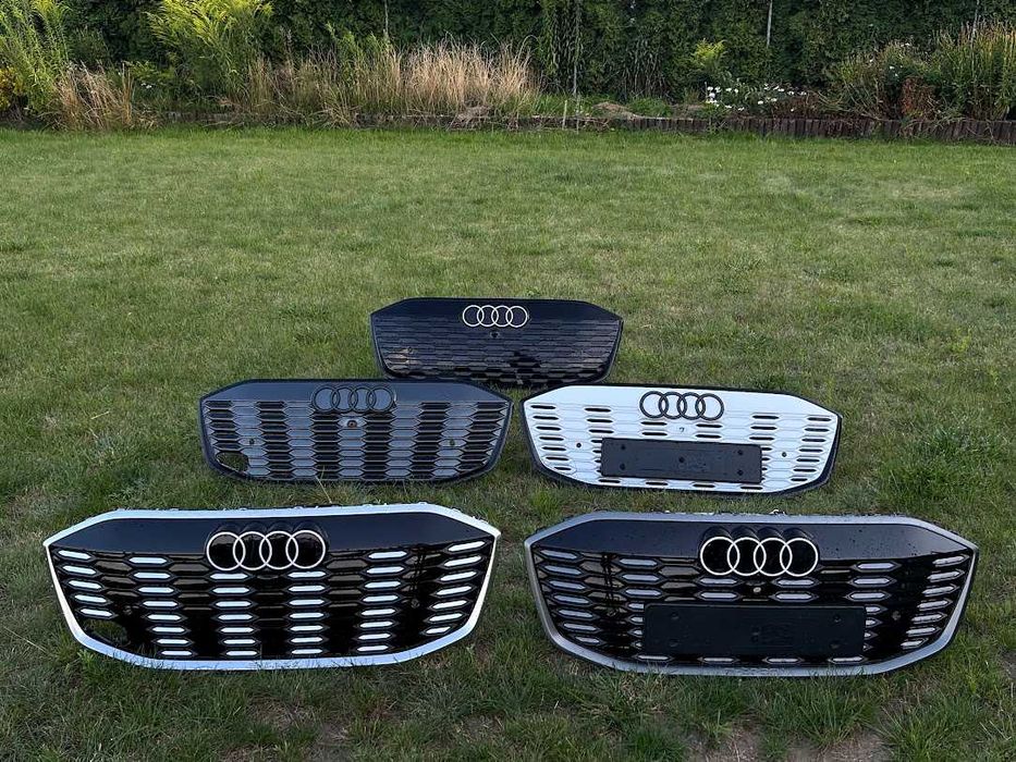 наявність! Audi Q6 E-tron 85H решітка радіатора S-line нова оригінал!